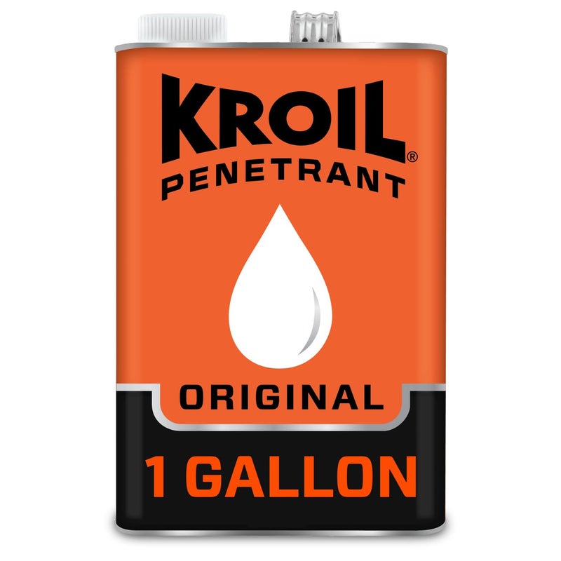 Kroil Original Penetrating Oil (Liquid-1 Gallon Can-Single) | Penetrant for Rusted Bolts, Metal, Hinges, Chains, Moving Parts | Rust, Corrosion Inhibitor (KL011) - Image 1